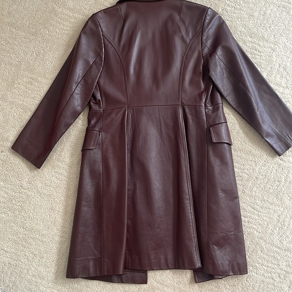 VINTAGE custom made leather jacket from Hong Kong. - Picture 5 of 5